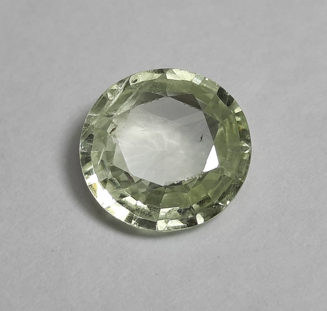 3.12 Carats Natural Green Sapphire 9.81x9.67x3.86 mm