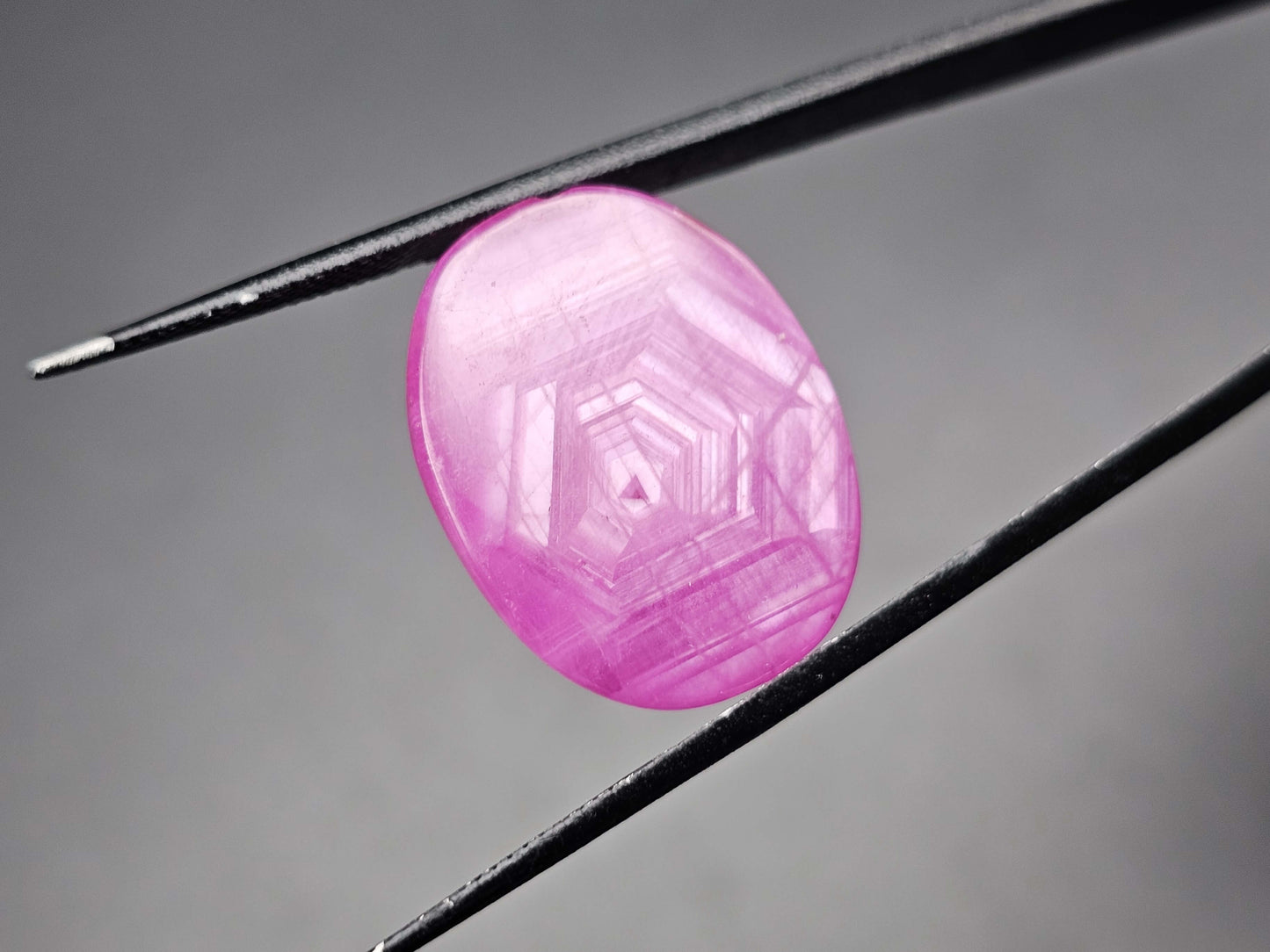 50.43 Carats Natural Johnson Mine Pinkish Red Star Ruby 21.64 x 18.64 x 10.74 mm