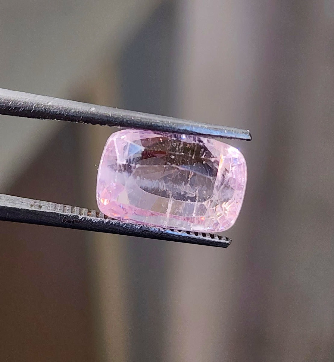 6.67 Carats Natural Light Pink Sapphire 11.10x7.57x6.32mm