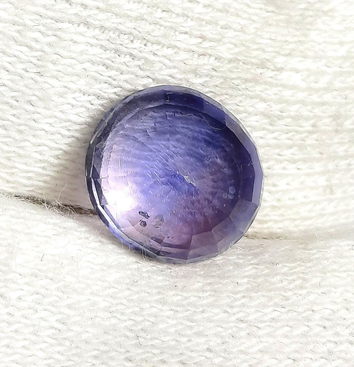 7.16 Carats Natural Purple Colour Changing Sapphire 11.30x10.72x6.9mm