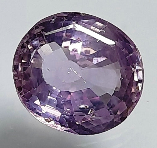 5.34 Carats Natural Violet + Purple Colour Changing Sapphire 10.95x9.83x4.35mm