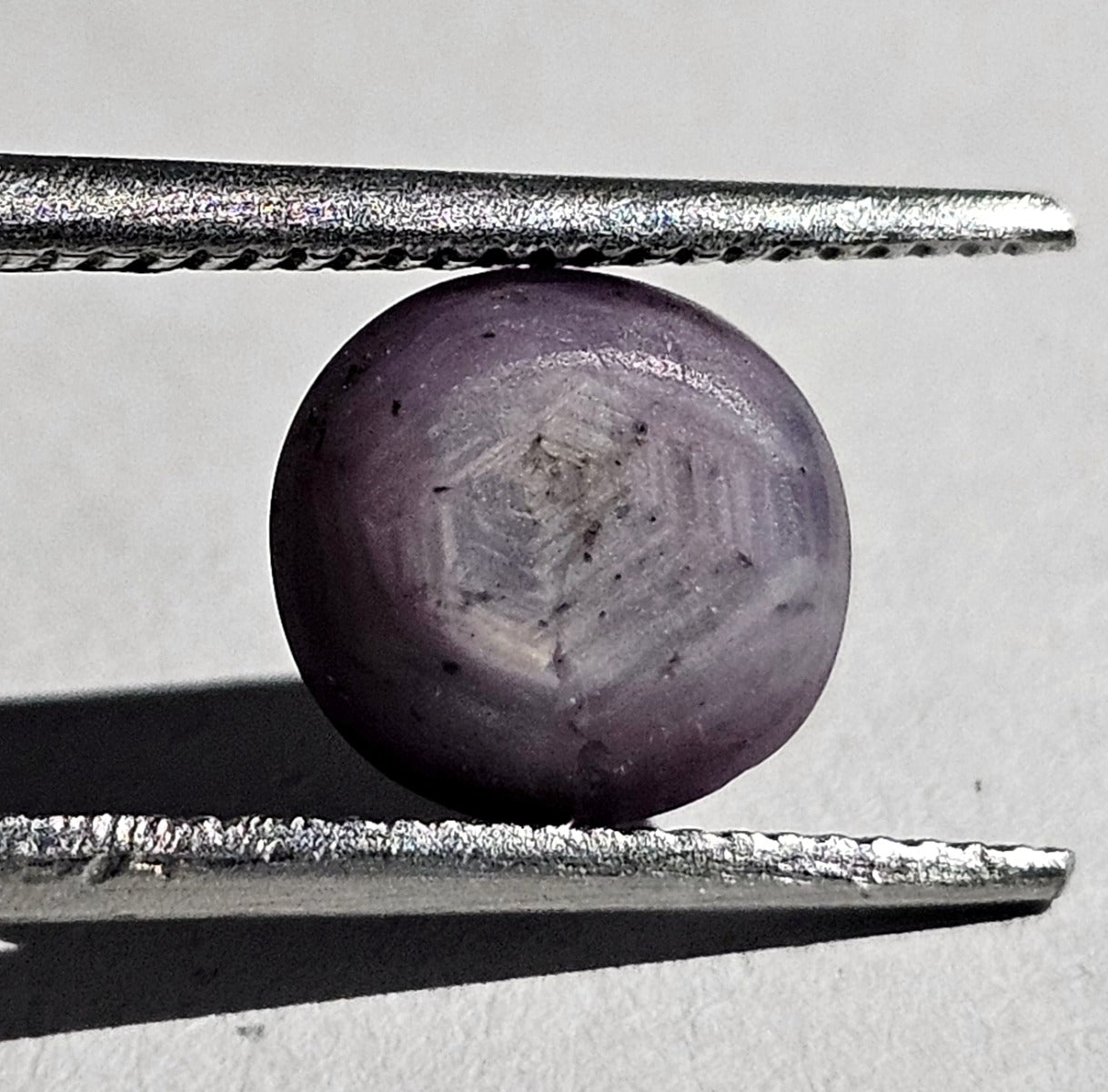 2.70 Carat Natural Dark Blue Gray Star Sapphire 7.93 x 7.23 x 4.45 mm