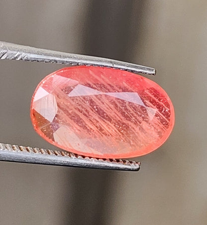 4.44 Carats African Pink Sapphire 13.20 x 8.41 x 3.35 mm