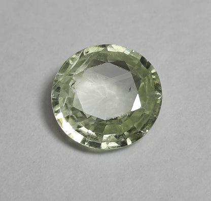 3.12 Carats Natural Green Sapphire 9.81x9.67x3.86 mm