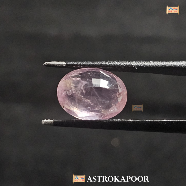 5.60 Carats Natural Pink Sapphire 11.56 x 8.86 x 6.29 mm