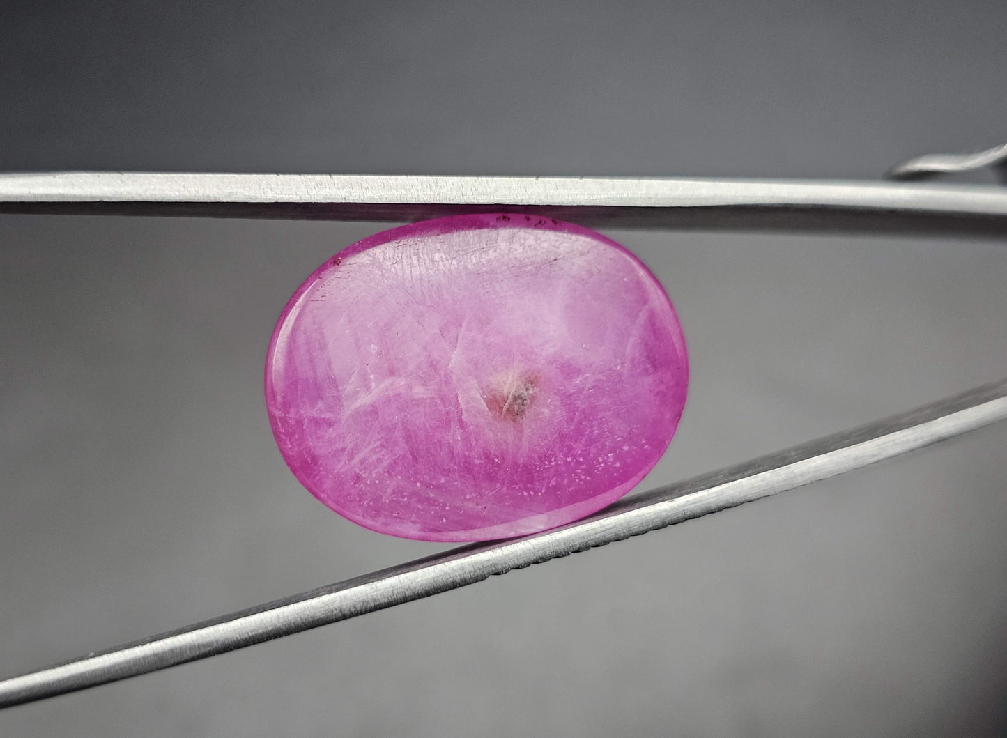 51.75 Carats Natural Johnson Mine Pinkish Red Star Ruby 24.93 x 17.58 x 10.00 mm