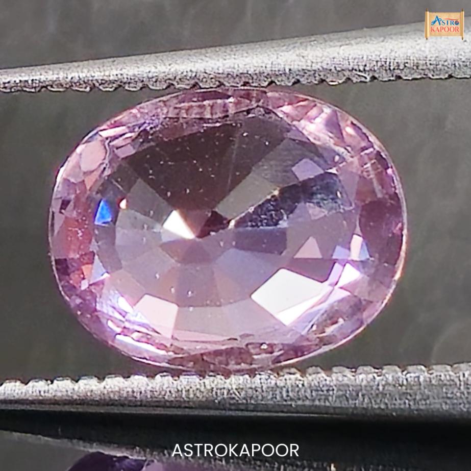 2.71 Carats Natural Purple Sapphire 9.04mm x 7.16mm x 4.94mm