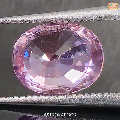 2.71 Carats Natural Purple Sapphire 9.04mm x 7.16mm x 4.94mm