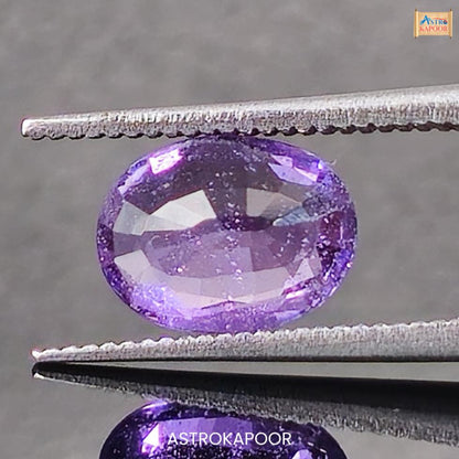 2.01 Carats Natural Purple Sapphire 8.54mm x 6.50mm x 3.59mm