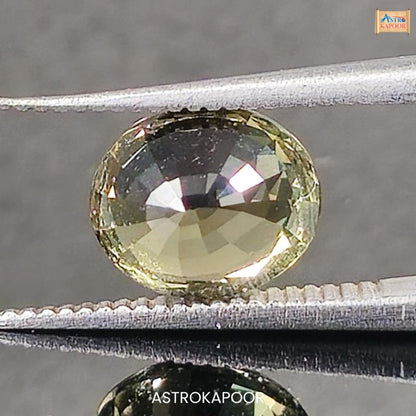 2.02 Carats Natural Bluish Green Sapphire