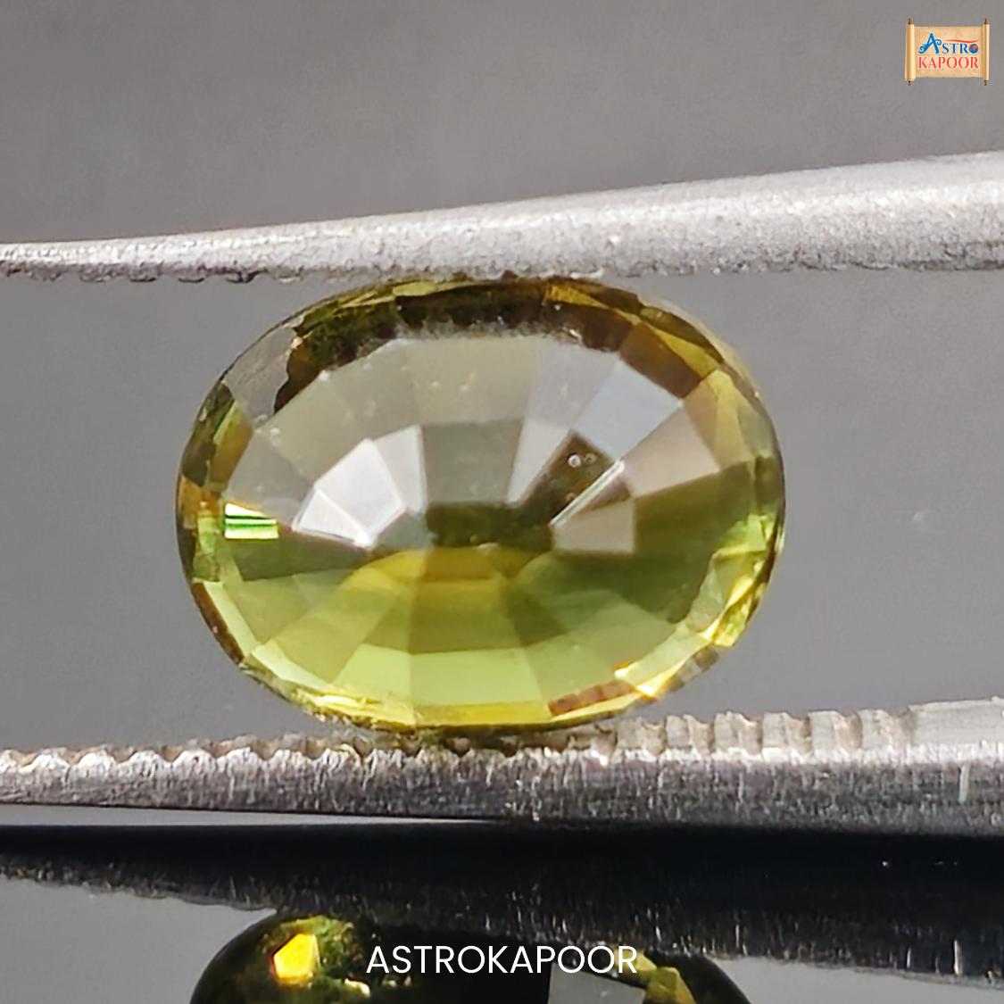 2.27 Carats Natural Bluish Green Sapphire 7.96mm x 6.09mm x 4.85mm