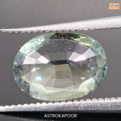 2.21 Carats Natural Teal Sapphire 9.51mm x 7.01mm x 3.69mm