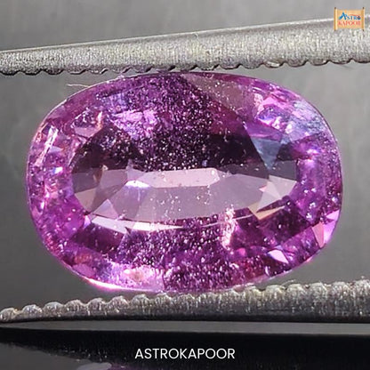2.01 Carats Natural Pink Sapphire 9.05mm x 6.30mm x 3.71mm