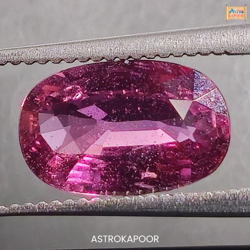 1.98 Carats Natural Pink Sapphire 9.91mm x 6.31 mm x 3.37mm