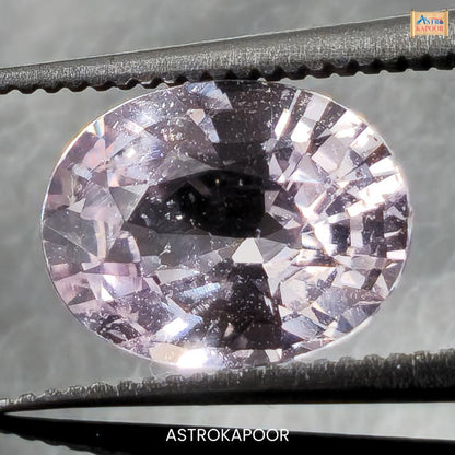 2.83 Carats Natural Pink Sapphire 9.63mm x 7.45mm x 4.75mm