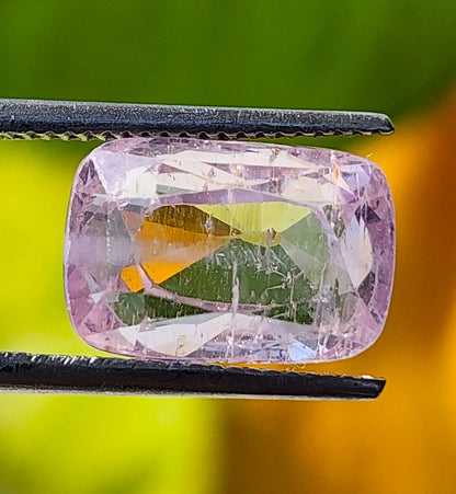 6.67 Carats Natural Light Pink Sapphire 11.10x7.57x6.32mm