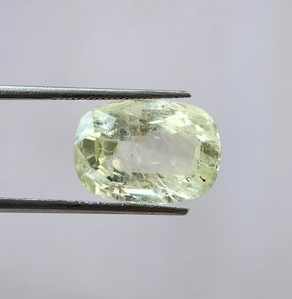 14.66 Carat Natural Green Sapphire 15.94 x 11.39 x 8.41 mm