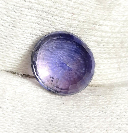 7.16 Carats Natural Purple Colour Changing Sapphire 11.30x10.72x6.9mm