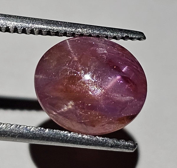 3.73 Carat Natural Wine Red Star Sapphire 8.80 x 7.75 x 5.10 mm