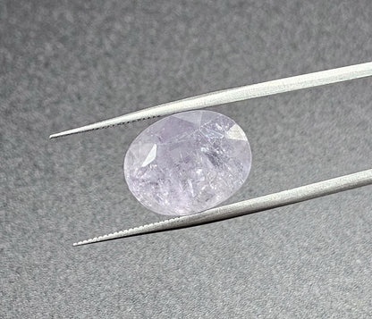 14.63 Carats Natural Silver Sapphire 15.80x12.30x8.00 mm