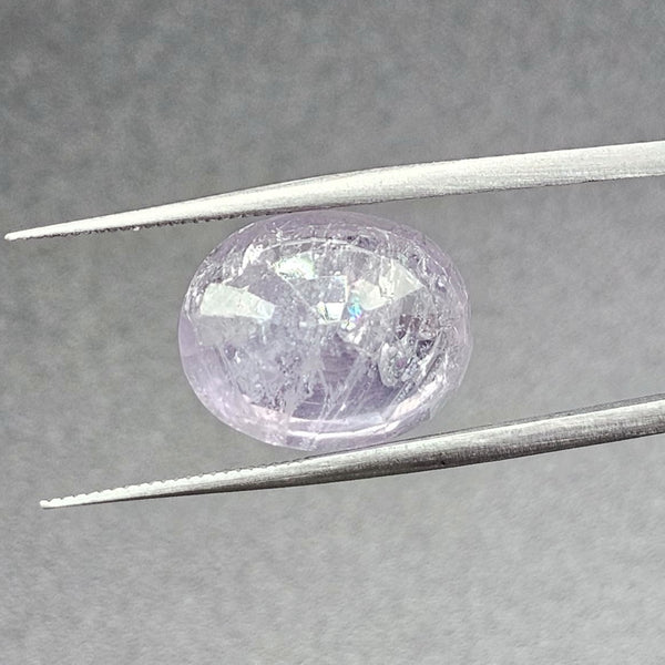 14.63 Carats Natural Silver Sapphire 15.80x12.30x8.00 mm