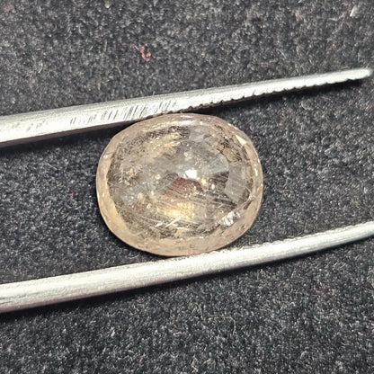 4.48 Carats Natural Olive Sapphire 10.00 x 5.40 x 8.60 mm