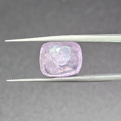 7.38 Carats Natural Lavender Sapphire 12.55 x 10.40 x 5.55 mm
