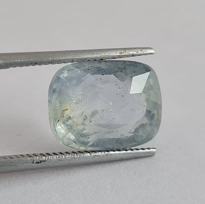 6.15 Carats Natural Greenish Blue Sapphire 11.29x8.86x5.78 mm